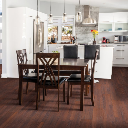 Kitchen with laminate flooring - Barchester-Ebony Strip