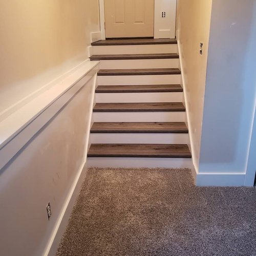 Stairway flooring in Kentwood, MI from Absolute Floor Covering
